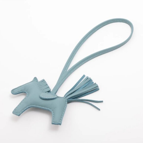 Hermès Rodeo Charm PM Blue - Picture 1 of 3